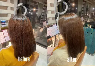 カラー まつい いぶきのヘアスタイル