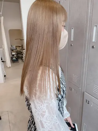 ロング カラー 艶髪/モテヘア🎀 MIHOのヘアスタイル