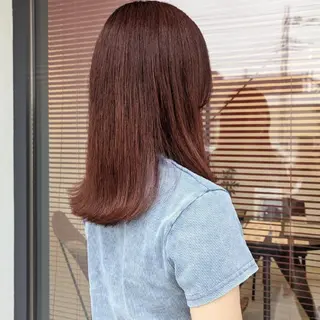 セミロング coin□ yukaのヘアスタイル