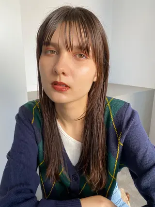 ロング カラー Hayashi Shioriのヘアスタイル