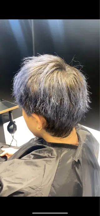 カラー 乾かしただけで艶髪✨ 縮毛矯正天王寺はやとのヘアスタイル