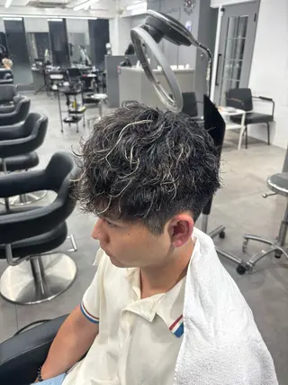 メンズ 【メンズパーマ】 吉原怜音のヘアスタイル