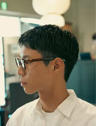 パーマ メンズ メンズカット✂️ パーマ🌀　サトエリのヘアスタイル