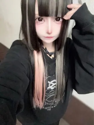 ロング エクステ/心斎橋/ ハイトーン/ミサキのヘアスタイル