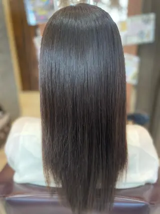 セミロング 加藤 実穂のヘアスタイル