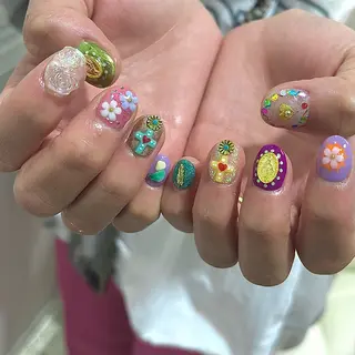 ネイル para ☀︎ sol by BECK所属・Para Sol nail　Maoのネイルデザイン