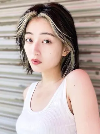 ショート カラー 髪質改善/ ストレート/佐藤健人のヘアスタイル
