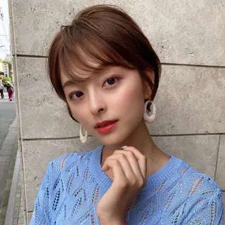 ショート カラー パーマ ヘアアレンジ キッズ ネイル マツエク・マツパ ショートの神✨AFL OAT 井上康平のヘアスタイル