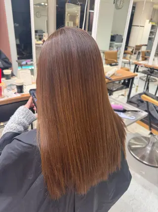 セミロング 🌶推しカラー RINA🌶´-のヘアスタイル