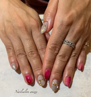 ミディアム sp anzeeのネイルデザイン