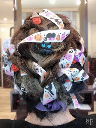 ミディアム ヘアアレンジ 代表 YUKI ☆のヘアスタイル