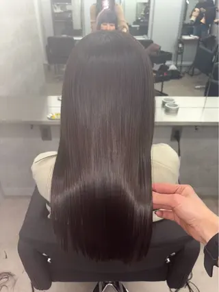 ロング カラー パーマ 🌈艶髪/髪質改善 新宿itouのヘアスタイル