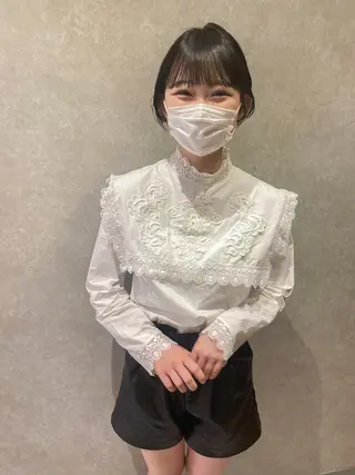 ショート カラー 韓国風デザイン 💐MIZUKI💐のヘアスタイル