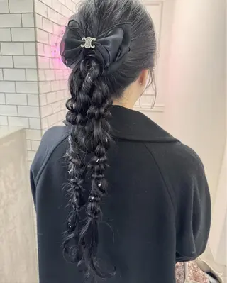 ヘアアレンジ 梅田/美髪カラー/ ガーリー🎀/Noeのヘアスタイル