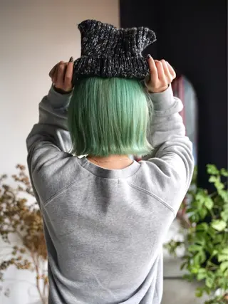 カラー 渋谷/ハイトーン/ 🪐airi🪐のヘアスタイル