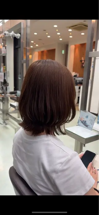 ミディアム 小芝/メンズパーマ /レイヤーカット✂️のヘアスタイル