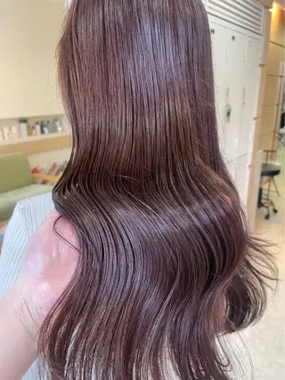 ロング カラー ヘアメ/お呼ばれﾍｱ /横浜/nozomiのヘアスタイル