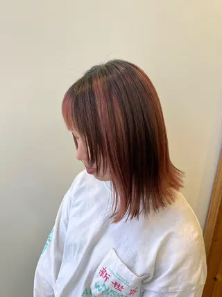 ミディアム anon所属・田中 結月のヘアスタイル