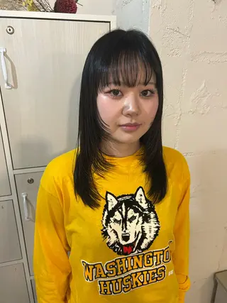 セミロング ambiente所属・stylist 倉本恋のヘアスタイル