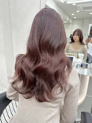 カラー ロング Lond Roleのヘアスタイル