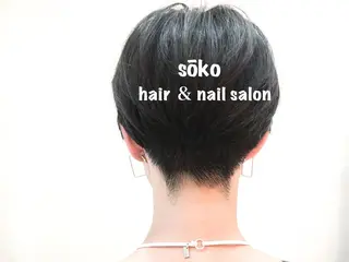 ショート カラー ヘアアレンジ sōko   Hair&Nail Salon所属・🫧一気にあか抜け 🫧mayuのヘアスタイル