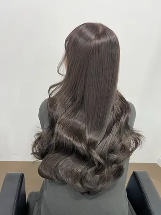 ロング 【ioe岡本】🐶 向井歩のヘアスタイル