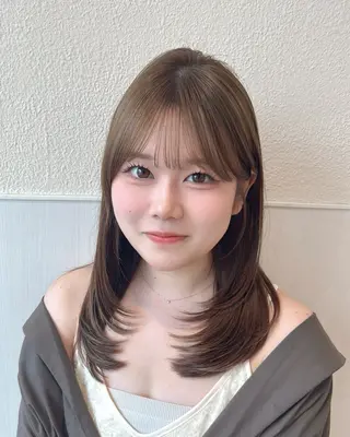 ミディアム カラー AFLOAT D‘L所属・髪質改善🍯 /MANARUのヘアスタイル