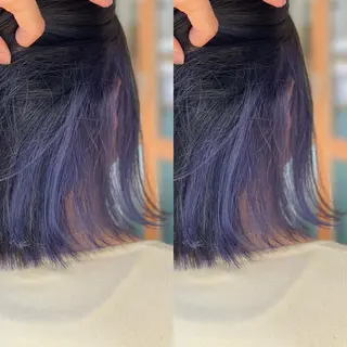 ミディアム カラー Snaly カラー特化ページのヘアスタイル