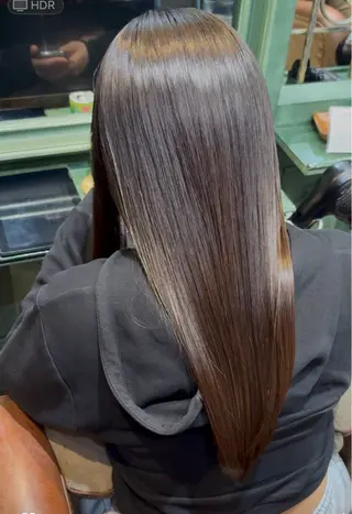 セミロング monan新宿店所属・新宿/髪質改善✨ 透明感カラー/須田のヘアスタイル