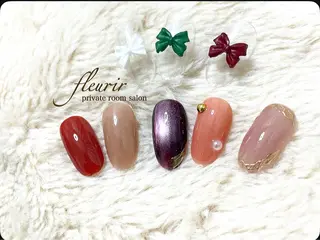 ネイル フルリール 【プライベートサロンのネイルデザイン