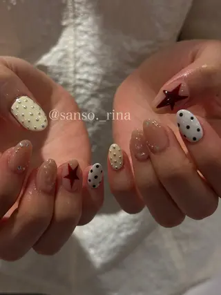 ネイル nuu 栄所属・早川 里奈のネイルデザイン