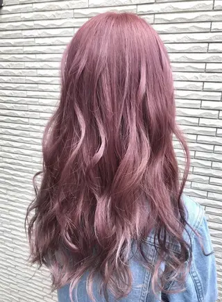 ロング カラー ヘアアレンジ 遠藤歩未/ EX秋葉原店のヘアスタイル