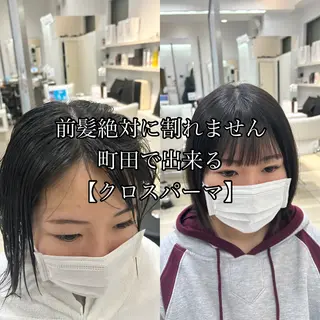 ショート 【髪質改善カラー】 瀧田嵐士🇰🇷のヘアスタイル