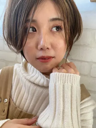 ショート 柳下 涼のヘアスタイル