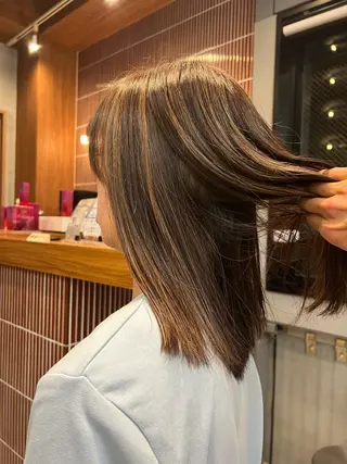 カラー elima. 池田紗矢香💝のヘアスタイル