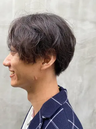 ショート カラー パーマ ヘアアレンジ メンズ キッズ ネイル マツエク・マツパ Uil所属・インナーカラー/ KANAのヘアスタイル