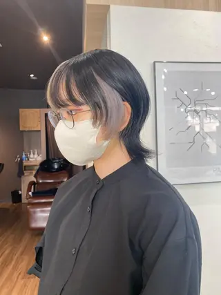 ショート カラー ヘアアレンジ ♡韓国風ヘア 🐈♡MIHOのヘアスタイル