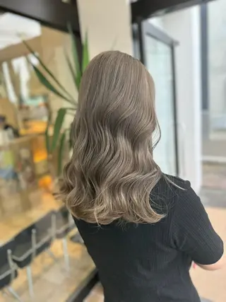 セミロング 🇰🇷韓国風顔周り NANAMI🇰🇷のヘアスタイル