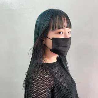 セミロング miyu ハイトーン/レイヤーのヘアスタイル