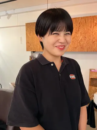 ショート 暖色/パーマ 🌼クニトウメイのヘアスタイル