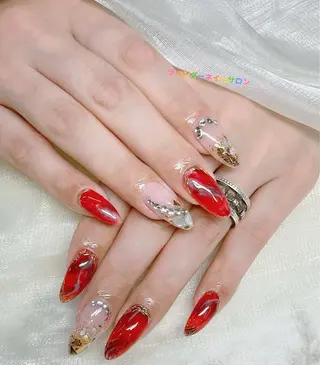 ネイル 日暮里💝m1♡ルル ネイルのネイルデザイン