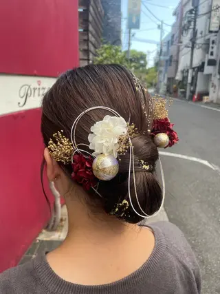 ロング ヘアセット/艶カラー ♡Ayaka♡のヘアスタイル
