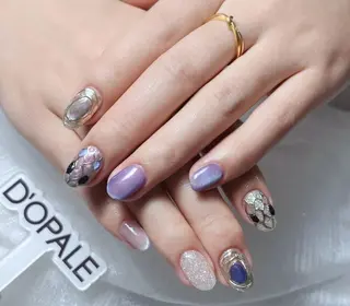 ネイル D‘OPALEサロン所属・トパサロン 上野kkのネイルデザイン