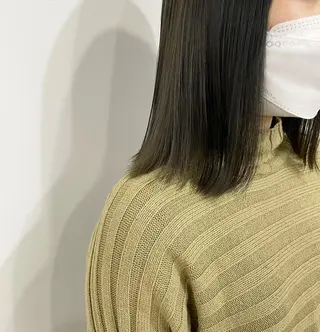 ミディアム カラー ヘアアレンジ astar所属・kotono🪿 透明感カラーのヘアスタイル