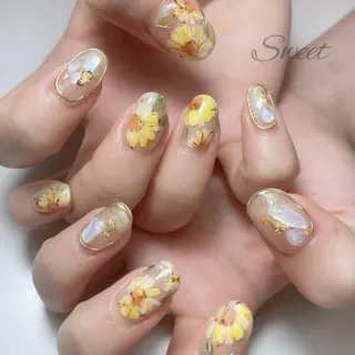 ネイル sweet 仲野陽子のネイルデザイン