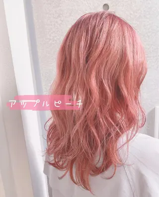 ロング カラー ヘアアレンジ パーマ×ウルフカット koya☆のヘアスタイル