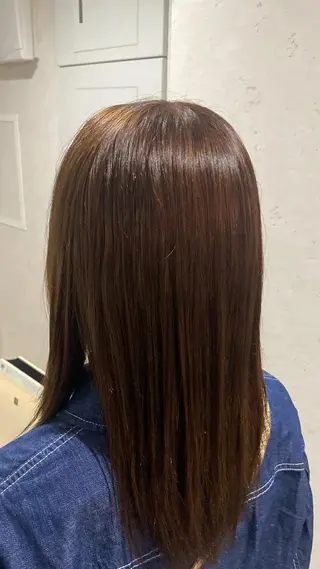 ロング カラー JOS所属・上野ハイトーン/デ ザイン✂︎touiのヘアスタイル