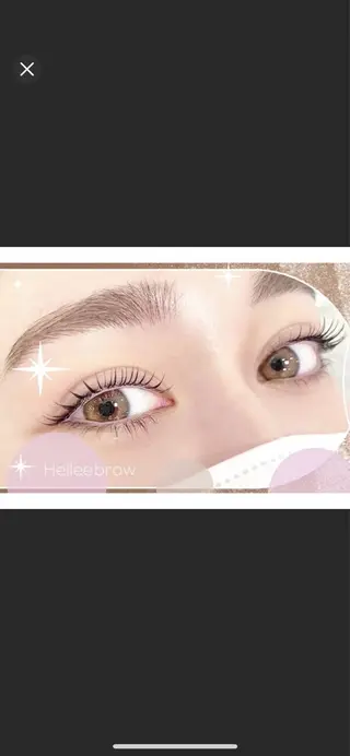 アイブロウ ⟡.· nanaのマツエク・マツパデザイン