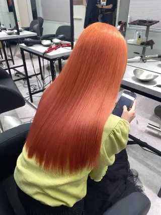 ロング カラー PELEshibuya所属・カットモデル様無料 💎saaya💎のヘアスタイル