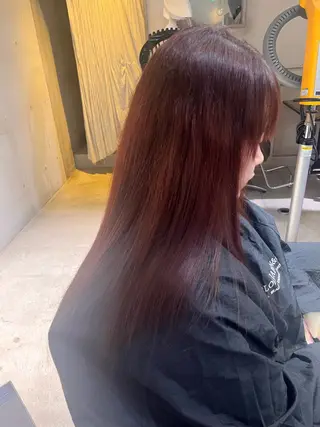 ロング カラー アレクサンドルカラーズもりの里所属・黒田 怜のヘアスタイル